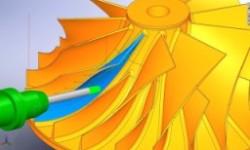 EXAPT 5-Achsbearbeitung Impeller_256