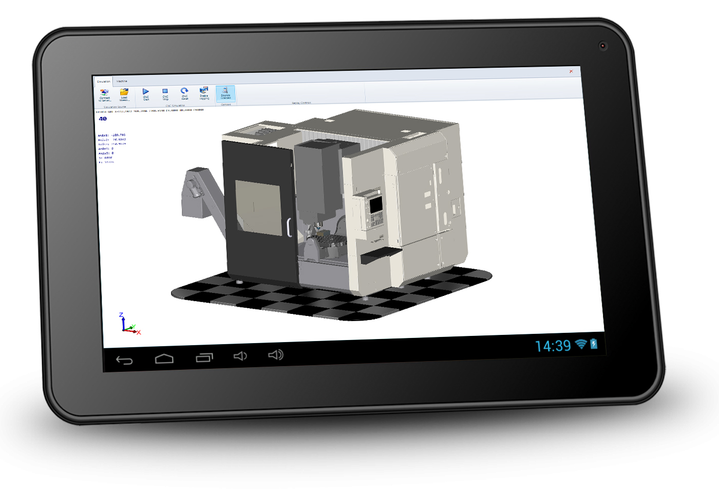 CNC Sim Tablet