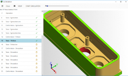 cutting simulation component integrated in eCan