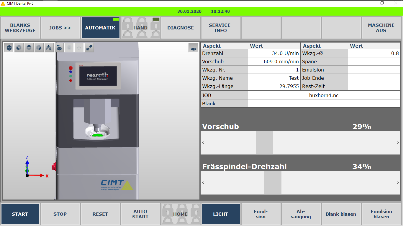 CIMT Dental interface