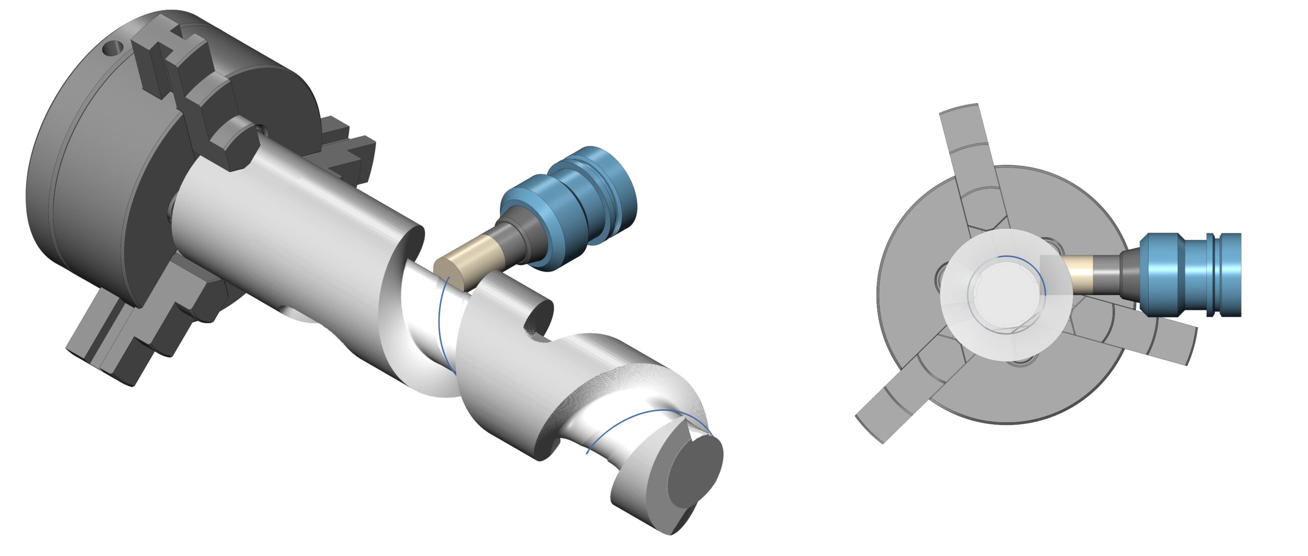 axis offset for roughing cycles