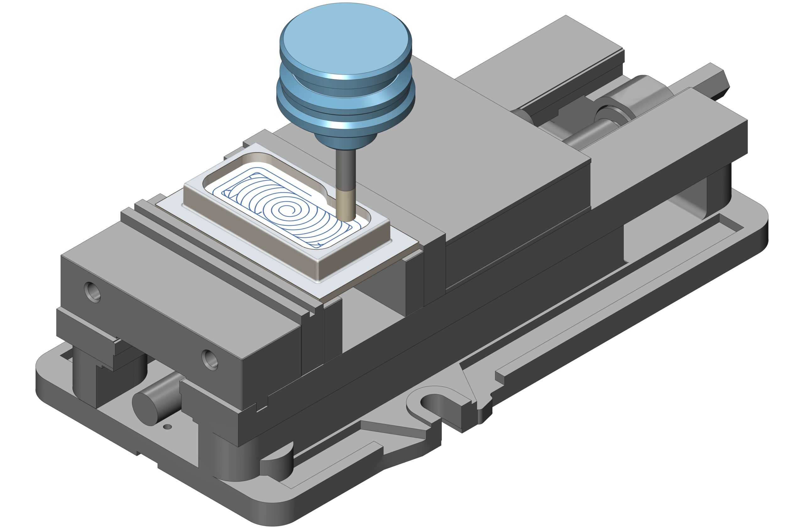 adaptive and offset roughing