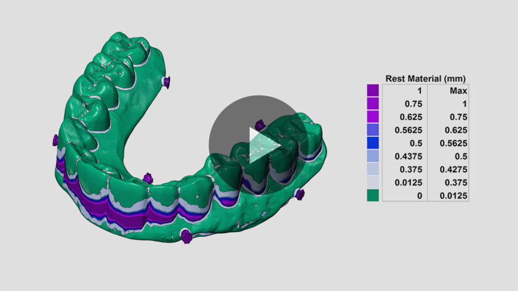 Residual Material Simulation